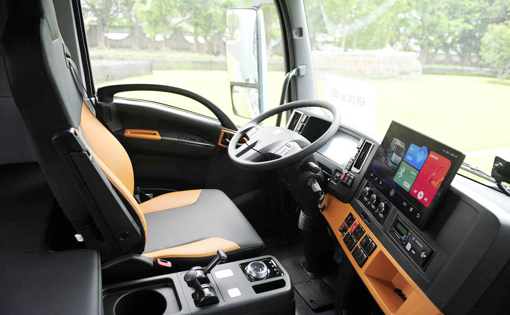 Новый электрический тягач Qingling Isuzu_3