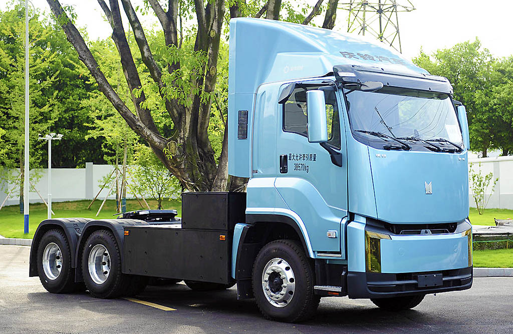 Новый электрический тягач Qingling Isuzu